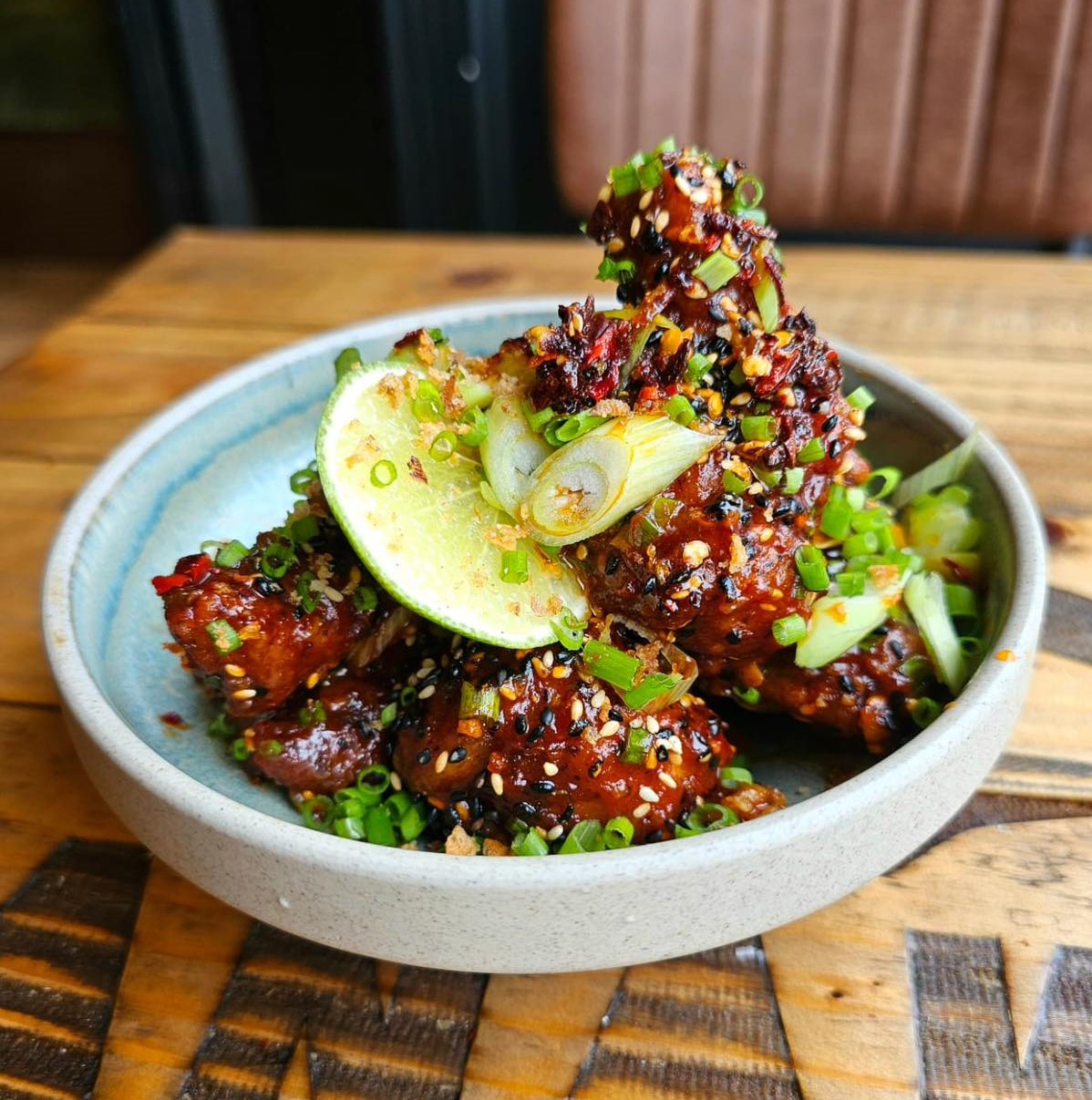 Chicken and prawn sesame nuggets